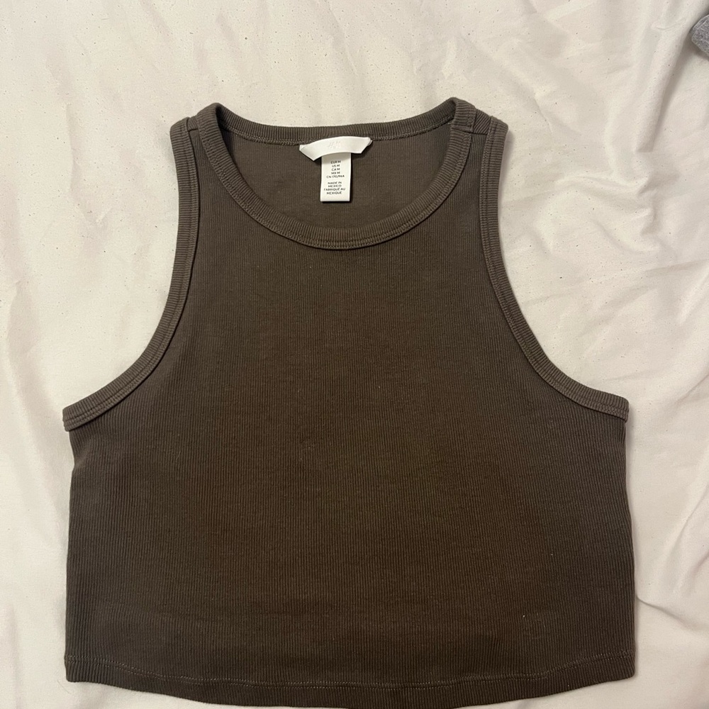 H&M Olive Green Tank Top